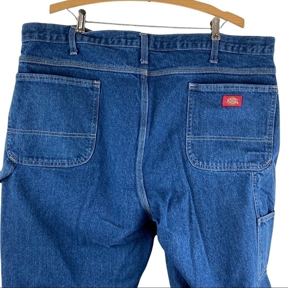 Dickies Carpenter Style Medium Wash Jeans 42x32 - Picture 4 of 12